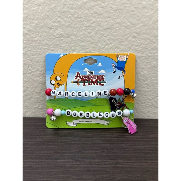 Adventure Time Marceline & Princess Bubblegum Best Friend Bracelet Set - Picture 1 of 2